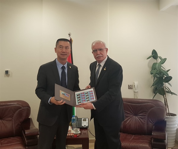 Malki meets the ambassador of the People's Republic of China Mr. Guo Wei