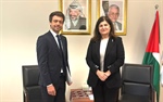 الوزيرة شاهين تستقبل الرئيس الجديد لبعثة اللجنة الدولية للصليب الأحمر