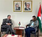 الوزيرة شاهين تستقبل السفير الإيرلندي وتطلعه على آخر المستجدات