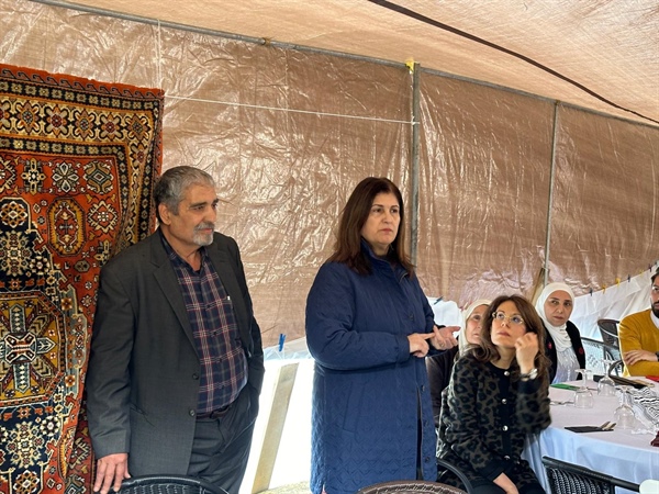 الوزيرة شاهين تلتقي أبناء الجالية الفلسطينية في البرتغال