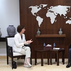 Primr Minister Mustafa meets UK Minister for Development and Women, calls for effective international pressure to end Israeli aggression