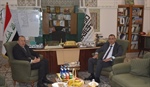 الرويضي يبحث مع مستشار رئيس الوزراء العراقي للشؤون الثقافية سبل تعزيز التعاون في المجال الثقافي