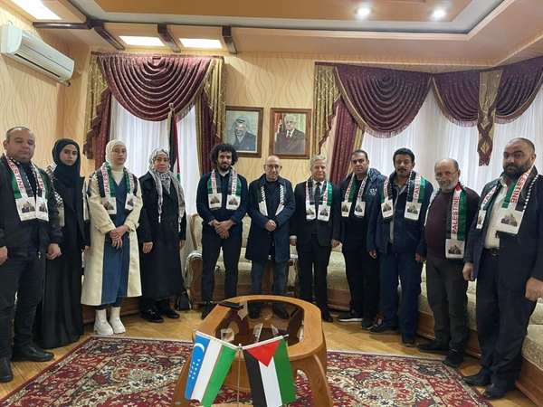 سفارتنا لدى أوزباكستان تحتفي باليوم العالمي للتضامن مع الشعب الفلسطيني