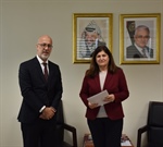 وزيرة الدولة لشؤون وزارة الخارجية تتسلم نسخة من أوراق اعتماد السفير البرازيلي الجديد لدى دولة فلسطين