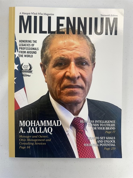 تهنئ وزارة الخارجية والمغتربين السيد محمد جلق، أحد أعمدة الجالية الفلسطينية في الولايات المتحدة الأمريكية، على فوزه بجائزة "شخصية العام 2023" لمساهماته المتميزة في مجال الاستشارات والأعمال