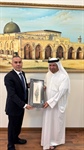 السفير أبو الرب يبحث مع مسؤول قطري سبل تعزيز التعاون في مجالات عدة
