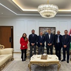 الرويضي يبحث مع وفد من غرفة تجارة بغداد تعزيز العلاقات التجارية