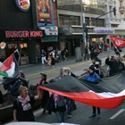 وقفة تضامنية مع الشعب الفلسطيني في العاصمة الأرجنتينية بوينس آيرس