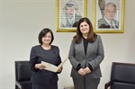 Minister Shaheen hands Credentials as the Honorary Consuls of Honduras and Sri Lanka to the State of Palestine