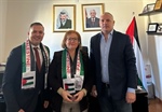 عضو برلمان مالطي يزور سفارة دولة فلسطين في مالطا تضامنًا مع القضية الفلسطينية