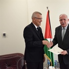 المالكي يستقبل الرئيس الجديد لمكتب تمثيل جمهورية سلوفينيا لدى دولة فلسطين