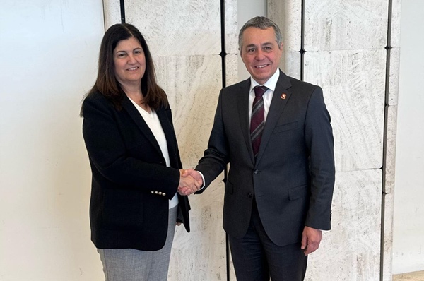 Minister of State for Foreign Affairs Meets Swiss Foreign Minister