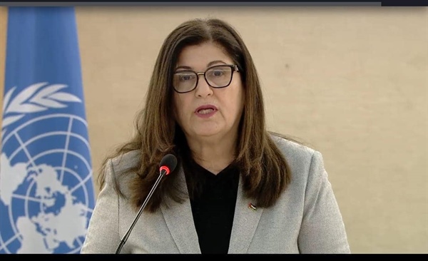 Minister of State for Foreign Affairs Delivers Palestine’s Address to the Human Rights Council and Calls for Holding the Israeli Occupation Accountable