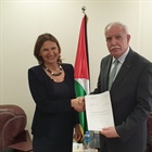 المالكي يتسلم نسخة من اوراق اعتماد ممثلة النمسا الجديدة