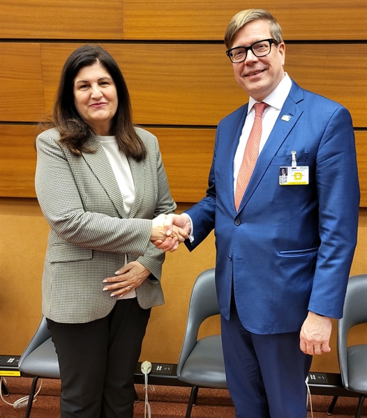 Minister Shaheen Urges International Action in Meeting with Finland’s Permanent Secretary