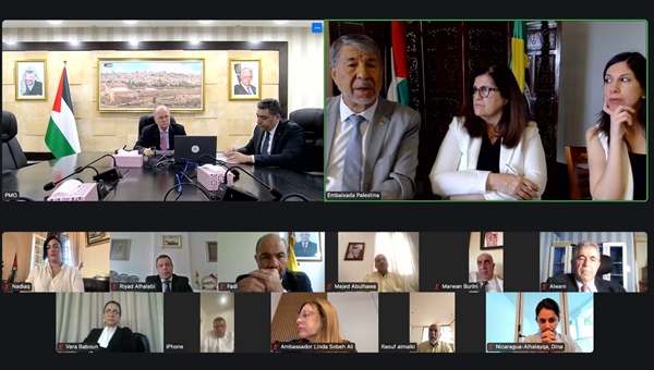 Prime Minister Mustafa instructs Palestinian ambassadors in Latin America and the Caribbean to ramp up efforts to stop Israel's aggression and genocide