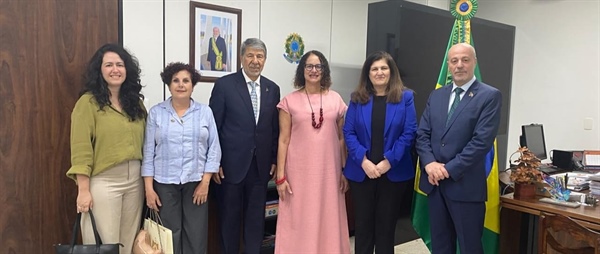 وزيرة الدولة للشؤون وزارة الخارجية تبحث سبل التعاون مع وزيرة العلوم والتكنولوجيا والابتكار البرازيلية