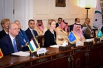 اللجنة الوزارية العربية الإسلامية تؤكد وحدة الأراضي الفلسطينية ورفض نقل أو تهجير الشعب الفلسطيني