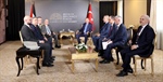 President Erdoğan receives Prime Minister Mustafa, who warns of famine and medical shortages in Gaza