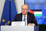 At a joint press conference following the first EU-Palestine High-Level Political Dialogue in Luxembourg