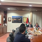 الوزيرة شاهين تلتقي كوادر سفارة دولة فلسطين لدى القاهرة ومندوبيتها لدى جامعة الدول العربية