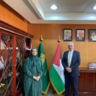 غنيم يبحث مع مسؤولة بالصحة العالمية آفاق التعاون المشترك