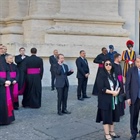State of Palestine Participates in the Funeral of His Holiness Pope Francis