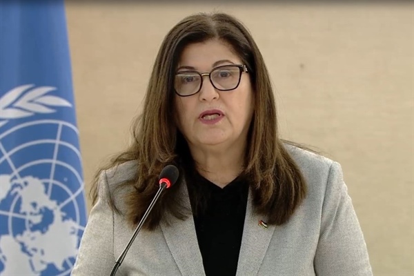 وزيرة الدولة للشؤون الخارجية فارسين شاهين لـ "وفا" : البيانات التي تصدر دون إجراءات على الأرض ليس لها قيمة