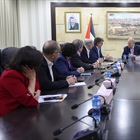 مصطفى يبحث مع "أنيرا" تنسيق الجهود والضغط لإدخال المساعدات إلى قطاع غزة ودعم الجهود الحكومية الإغاثية في الضفة