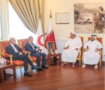 السفير أبو الرب يبحث مع الهلال الأحمر القطري تعزيز الاستجابة الإنسانية في فلسطين