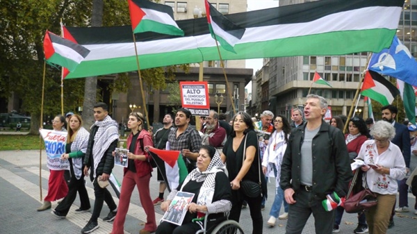 الأرجنتين: مسيرة ووقفة في الذكرى الـ77 للنكبة وتنديدا بالإبادة في غزة