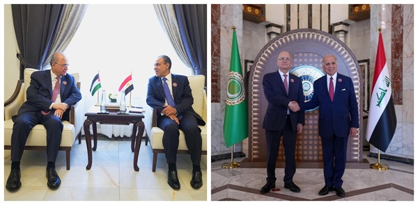 مصطفى يبحث مع وزيري الخارجية العراقي والمصري جهود وقف العدوان على شعبنا وإدخال المساعدات لغزة