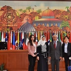 Ministry of Foreign affairs and expatriate receives the non-Resident representative of Singapore in the state of Palestine