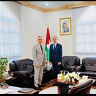 السفير فايز أبو الرب يلتقي نظيره البرتغالي ويبحثان مستجدات الأوضاع في فلسطين