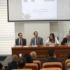 الوزيرة شاهين تبحث مع القنصل الفرنسي ومسؤولاً في الخارجية الفرنسية التحضيرات الجارية لعقد المؤتمر الدولي للسلام