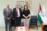 الوزيرة شاهين تستقبل رئيس الجالية الفلسطينية وسط امريكا وتثمن جهودهم في خدمة أبناء الجالية