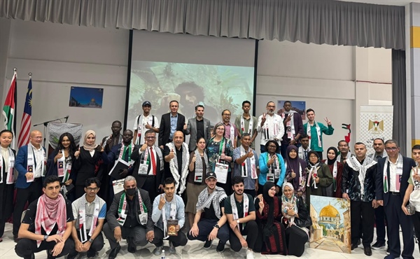 سفارة فلسطين لدى ماليزيا والاتحاد العام لطلبة فلسطين يحيون الذكرى الـ77 للنكبة