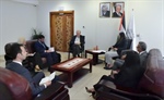 الوزيرة شاهين تستقبل الممثل الأوروبي الجديد الخاص لعملية السلام في الشرق الأوسط