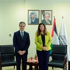 Minister Shahin Receives the Accredited Spanish Consul to the State of Palestine
