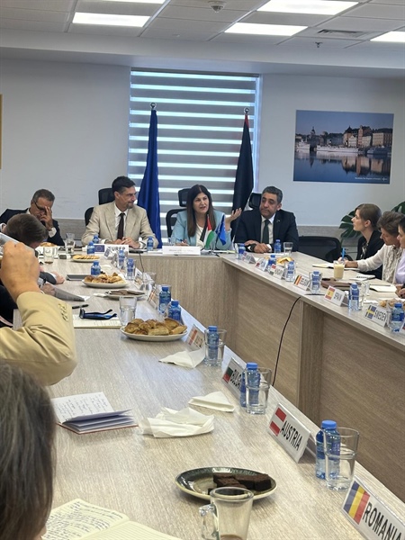 وزيرة الخارجية تطالب دول الاتحاد الأوروبي باتخاذ خطوات عملية لمعالجة الأوضاع الكارثية في الأرض الفلسطينية المحتلة