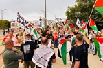 بعثة دولة فلسطين تشارك في مسيرة تضامنية في لوكسمبورغ