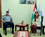 الوزيرة شاهين تستقبل وفد من الدفاع المدني برئاسة اللواء أكرم ثوابتة