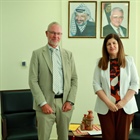 وزيرة الخارجية تودع القنصل السويدي العام بمناسبة انتهاء مهامه الرسمية لدى دولة فلسطين