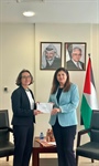 الوزيرة شاهين تحث بلجيكا على الاعتراف بدولة فلسطين خلال تسلم أوراق اعتماد القنصل العام الجديدة