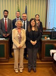 وزيرة الخارجية تلتقي السيناتور ستيفانيا كراكسي رئيسة لجنة الشؤون الخارجية والدفاع في مجلس الشيوخ الإيطالي