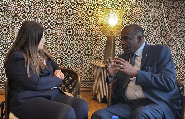 وزيرة الخارجية تلتقي وزير الدولة السوداني للشؤون الخارجية