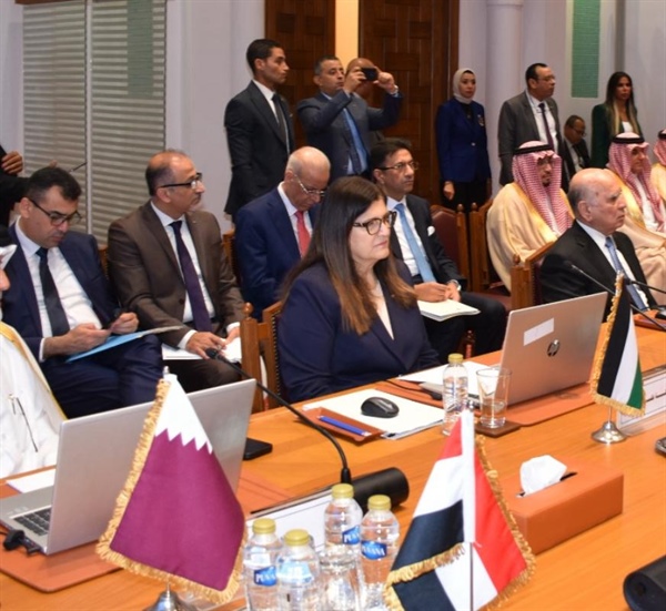 الوزيرة شاهين تشارك في اجتماع اللجنة الوزارية العربية المكلفة بالتحرك لمواجهة اجراءات الاحتلال في القدس