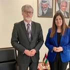 وزيرة الخارجية تستقبل ممثل جمهورية سلوفينيا المؤقت لدى دولة فلسطين