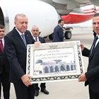 السفير مصطفى يلتقي الرئيس أردوغان مودعًا مع انتهاء مهمته في تركيا