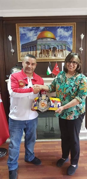 الخارجية والمغتربين//الملاكم التركي كاراكوش يهدي فوزه ببطولة الملاكمة الاوروبية الى شعبنا الفلسطيني